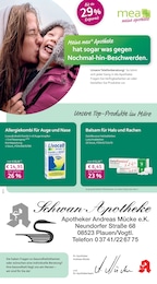 mea - meine apotheke Prospekt für Plauen: "Unsere März-Angebote", 4 Seiten, 01.03.2026 - 31.03.2026