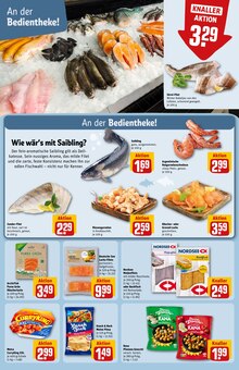Lachs im REWE Prospekt "Dein Markt" mit 32 Seiten (Bielefeld)