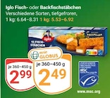 Fischstäbchen im aktuellen Prospekt bei GLOBUS in Altrich