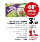 Légumes Cuisson Vapeur - Bonduelle dans le catalogue U Express