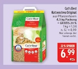 Aktuelles Katzenstreu Original Angebot bei Marktkauf in Erlangen ab 6,99 €