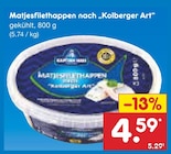 Matjesfilethappen nach "Kolberger Art" Angebote von CAPTAIN NEMO bei Netto Marken-Discount Augsburg für 4,59 €