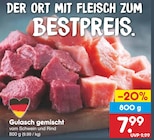 Gulasch gemischt Angebote bei Netto Marken-Discount Greifswald für 7,99 €