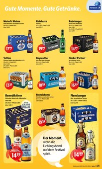 Bier im Getränke Hoffmann Prospekt "Aktuelle Angebote" mit 8 Seiten (Detmold)