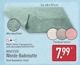 Wende-Badematte von Novitesse im aktuellen ALDI Nord Prospekt für 7,99 €