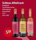 Samtrot & Lemberger oder Riesling & Traminer oder Muskat-Trollinger Angebote von Schloss Affaltrach bei Trink und Spare Leverkusen für 5,99 €