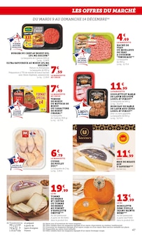 Promotion Lapin dans le prospectus Hyper U, valable du 09/12/2025 au 24/12/2025 Promo Lapin dans le catalogue Hyper U du moment à la page 47