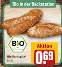 Bio Kornspitz im REWE Prospekt Bio Kornspitz von im aktuellen REWE Prospekt für 0,69 €