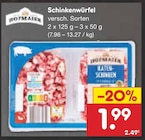 Schinkenwürfel im Angebot bei Netto Marken-Discount in Heinsberg Schinkenwürfel Angebote von Rügenwalder bei Netto Marken-Discount Heinsberg für 1,99 €