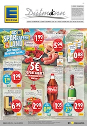 Aktueller EDEKA Supermarkt Prospekt in Georgsmarienhütte und Umgebung, "Aktuelle Angebote" mit 24 Seiten, 29.09.2025 - 04.10.2025
