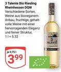 Aktuelle Likör Angebote bei GLOBUS in Ludwigshafen (Rhein) Aktuelles Bio Riesling Rheinhessen DQW Angebot bei GLOBUS in Ludwigshafen (Rhein) ab 3,99 €