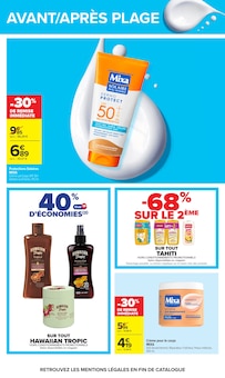 Promotion Tahiti dans le prospectus Carrefour, valable du 23/06/2026 au 06/07/2026 Promo Tahiti dans le catalogue Carrefour du moment à la page 14