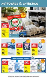 Promos Lessive dans le catalogue "Carrefour market" de Carrefour Market Lessive en promo dans le catalogue Carrefour Market à la page 38