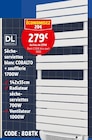 Sèche-serviettes blanc COBALTO + soufflerie 1700W - DL Radiators en promo chez Screwfix Calais à 279,00 €