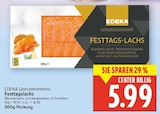 Festtagslachs von EDEKA im aktuellen E center Prospekt
