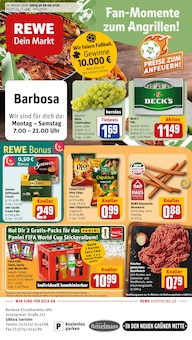 Aktueller REWE Prospekt "Dein Markt" Aktueller REWE Prospekt
