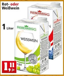 Rot- oder Weißwein bei Thomas Philipps in Augsburg Rot- oder Weißwein im Angebot bei Thomas Philipps Augsburg für 1,11 €