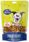 Snack für Hunde Fruchtriegel von Pet Bistro im aktuellen Müller Prospekt für 1,49 €