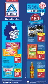 Aktueller ALDI Nord Prospekt mit Spirituosen, "LIEBLINGE UNSERER REGION", Seite 1