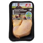 Cuisse de poulet fermier d'Auvergne Label Rouge - FILIÈRE QUALITÈ CARREFOUR en promo chez Carrefour Cuisse de poulet fermier d'Auvergne Label Rouge - FILIÈRE QUALITÈ CARREFOUR dans le catalogue Carrefour