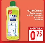 Essigreiniger von GUT&GÜNSTIG im aktuellen EDEKA Prospekt