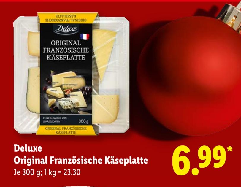 Original Französische Käseplatte