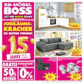 Aktueller SB Möbel Boss Möbel & Einrichtung Prospekt in Haan und Umgebung, "JETZT WIRD RICHTIG GESPART!" mit 12 Seiten, 06.09.2025 - 12.09.2025