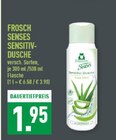 Senses Sensitiv-Dusche im Angebot bei Marktkauf in Wuppertal Senses Sensitiv-Dusche Angebote von Frosch bei Marktkauf Wuppertal für 1,95 €