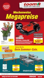 toom Baumarkt Prospekt "Respekt, wer's selber macht." für Sonneberg, 16 Seiten, 11.07.2026 - 17.07.2026