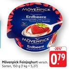 Feinjoghurt Erdbeere Angebote von Mövenpick bei E center Bruchsal für 0,79 €