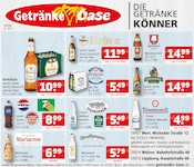 Getränke Oase Getränkemärkte Prospekt der aktuellen Woche mit 1 Seite, gültig von 03.11.2025 bis 08.11.2025, in Lippetal und Umgebung Aktueller Getränke Oase Getränkemärkte Prospekt in Lippetal und Umgebung, "Aktuelle Angebote" mit 1 Seite, 03.11.2025 - 08.11.2025