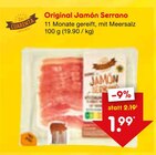 Original Jamón Serrano Angebote von Las Cuarenta bei Netto Marken-Discount Heilbronn für 1,99 €