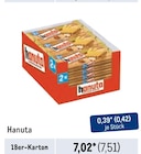 Hanuta Angebote von Hanuta bei Metro Hannover für 7,51 €