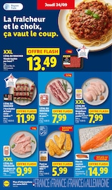 Promos Viande dans le catalogue "Économisez tout de suite !!" de Lidl Viande en promo dans le catalogue Lidl à la page 10