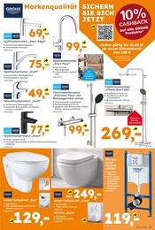 WC im Globus-Baumarkt Prospekt in Mannheim Aktueller Globus-Baumarkt Prospekt mit WC, "Immer eine Idee besser", Seite 19