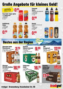 Energydrink im Trinkgut Prospekt "Brannenburgs größter Getränkemarkt!" mit 4 Seiten (Rosenheim)