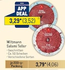 Salami Teller von Wiltmann im aktuellen Metro Prospekt für 4,06 €