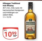Traditional Irish Whiskey Angebote von Kilbeggan bei GLOBUS Hürth für 10,99 €
