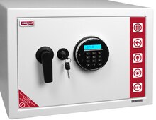 Bureau Vallée Noisy-le-Roi - Coffre-fort à code se premium Promo Coffre-fort à code se premium dans le catalogue Bureau Vallée "Le grand RDV des pros : faites le plein d'affaires qui roulent !" à Noisy-le-Roi