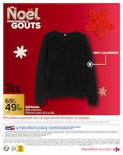 Promos Pull Femme dans le catalogue "UN Noël POUR TOUS LES GOÛTS" de Carrefour Market à la page 12 Promos Pull Femme dans le catalogue "UN Noël POUR TOUS LES GOÛTS" de Carrefour Market à la page 12