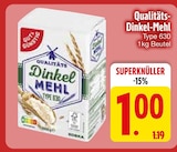 Qualitäts-Dinkel-Mehl im aktuellen EDEKA Prospekt für 1,00 €