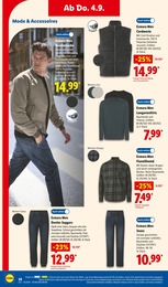 Lidl Herrenjacke im Prospekt Lidl Herrenjacke im Prospekt