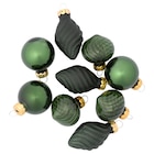 9 Weihnachtskugeln in verschiedenen Formen Angebote bei Ernstings family Buxtehude für 3,99 €