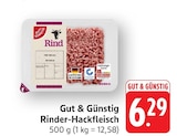 EDEKA - Rinder-Hackfleisch Angebot im Prospekt Rinder-Hackfleisch bei EDEKA im Prospekt "" für 6,29 €
