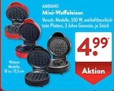 Aktuelle Waffeleisen Angebote bei ALDI SÜD in Karlsruhe Aktuelles Mini-Waffeleisen Angebot bei ALDI SÜD in Karlsruhe ab 4,99 €