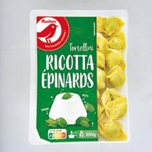 TORTELLINI RICOTTA ÉPINARDS à Auchan dans Liverdun TORTELLINI RICOTTA ÉPINARDS à Auchan dans Liverdun