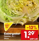 Aktuelles Eisbergsalat Angebot bei Netto Marken-Discount in Stuttgart ab 1,29 €