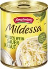 Mildessa Mildes Weinsauerkraut oder Traditioneller Rotkohl Angebote von Hengstenberg bei Marktkauf Sindelfingen für 1,49 €