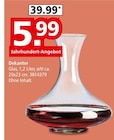 Dekanter im Segmüller Prospekt Dekanter von  im aktuellen Segmüller Prospekt für 5,99 €