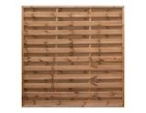 Panneau de clôture en bois - : H. 1,80 x L. 1,80 m en promo chez Brico Dépôt Rouen à 22,90 €